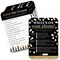 Big Dot of Happiness Adult Happy Birthday - Gold - 2-in-1 Birthday Party Cards - Activity Duo Games - Set of 20